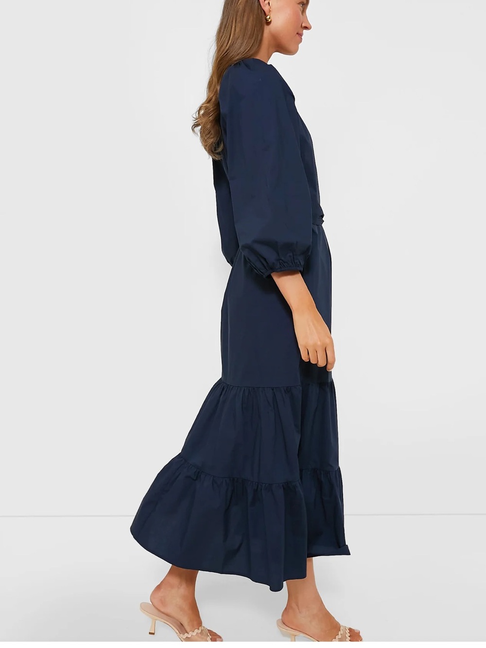 Tuckernuck Navy Lyles Maxi Dress Size M Navy — image 2 of 8